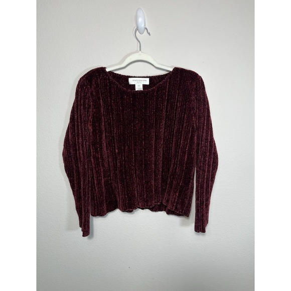 Jones New York Sweaters - JONES NEW YORK women's wine color Pullover Sweater soft size P